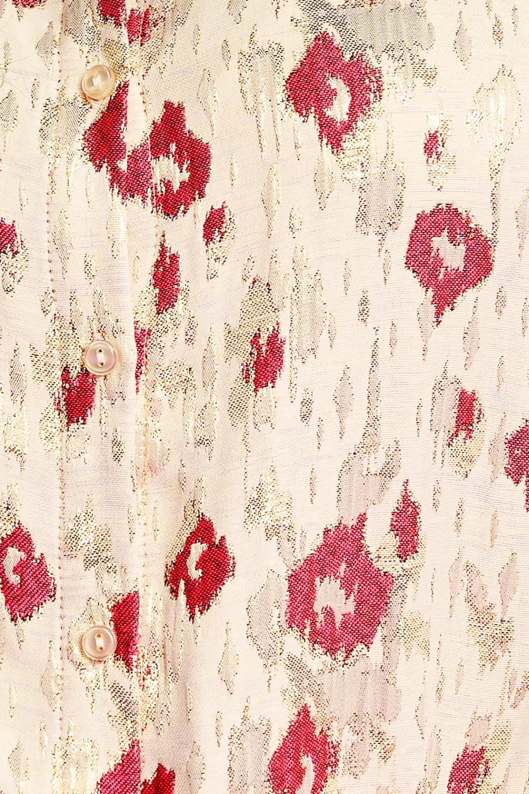 POM Amsterdam Leopard Print Shimmer Blouse* Blouses, Shirts & Statement Tops