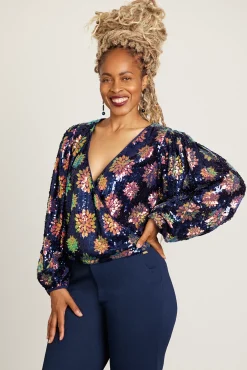 POM Amsterdam Mesmerizing Sequin Top* Blouses, Shirts & Statement Tops