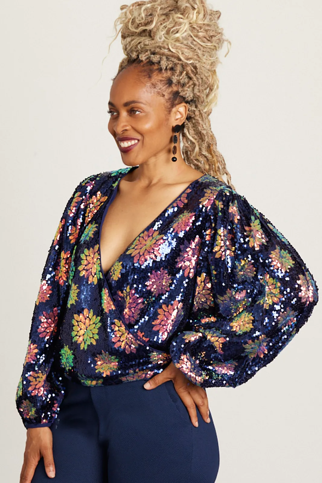 POM Amsterdam Mesmerizing Sequin Top* Blouses, Shirts & Statement Tops