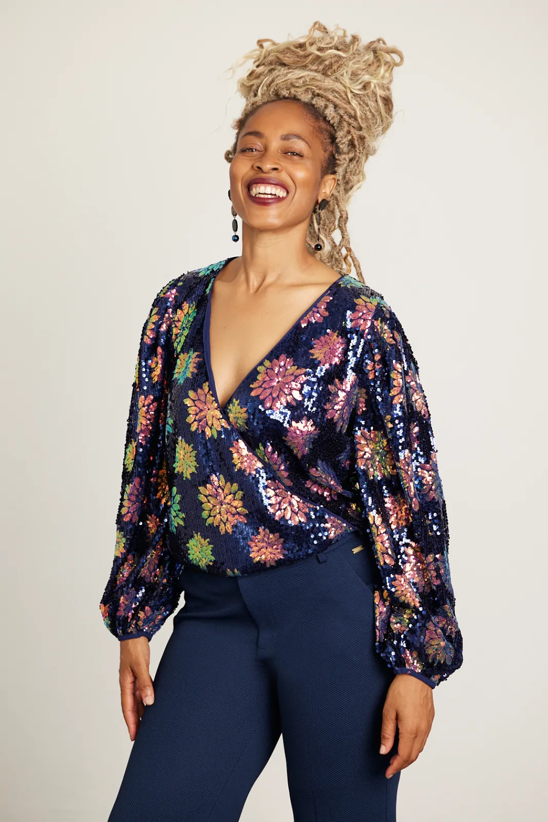 POM Amsterdam Mesmerizing Sequin Top* Blouses, Shirts & Statement Tops