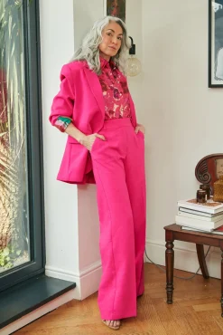 POM Amsterdam Pink Glow Trousers* Skirts & Trousers|Tailoring