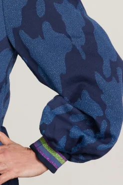 POM Amsterdam Swirl Horizon Blue Sweatshirt Top* T-Shirts & Tops|Blouses, Shirts & Statement Tops