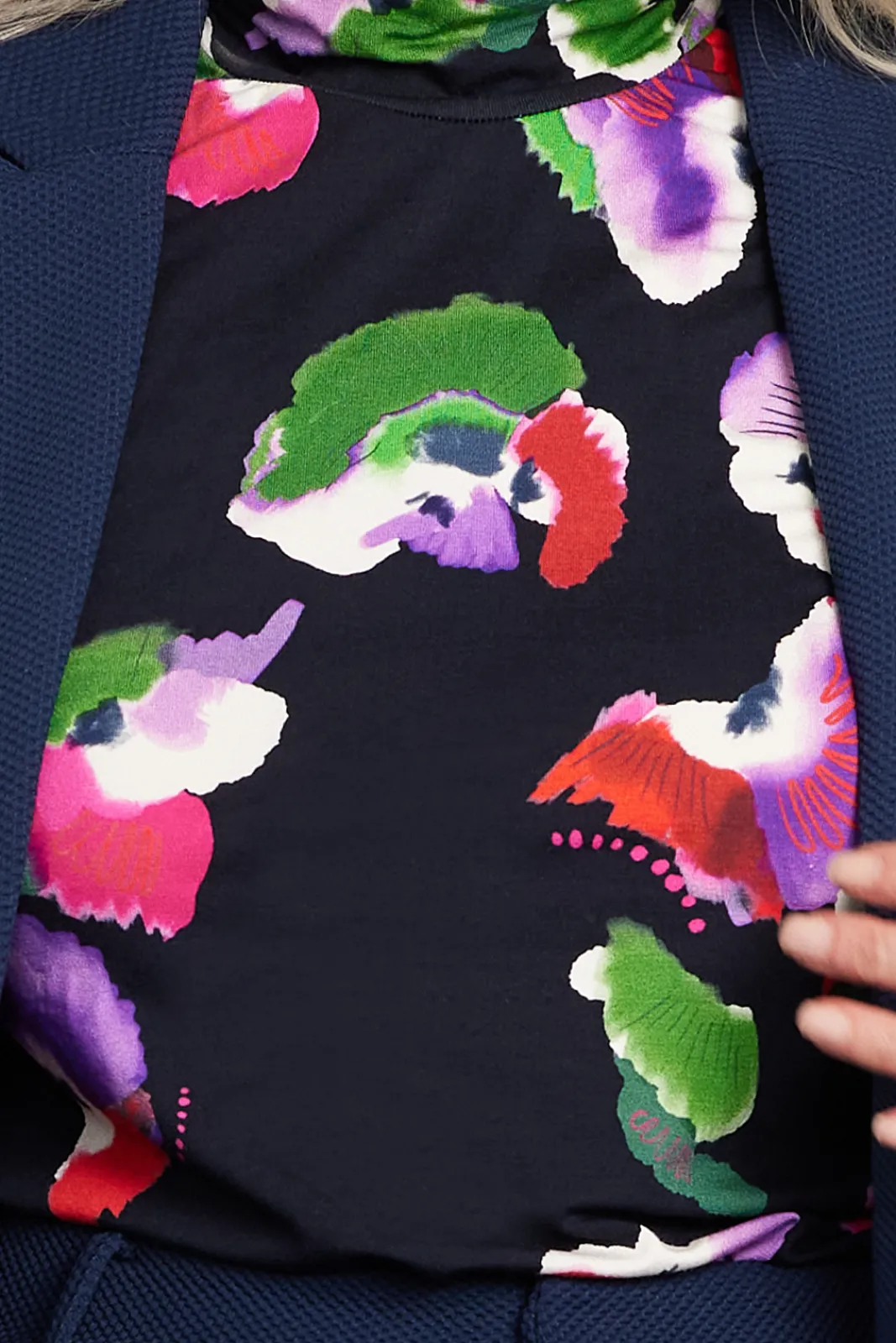 POM Amsterdam Violets Turtleneck* T-Shirts & Tops|Blouses, Shirts & Statement Tops