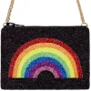 I KNOW THE QUEEN Rainbow Glitter Cross-Body Bag* Bags