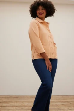 Reiko Fay Peach Denim Jacket* Jackets & Blazers|Coats