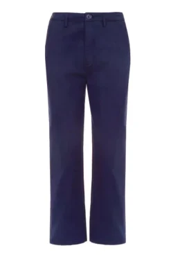 Reiko High Waisted Navy Chinos* Skirts & Trousers
