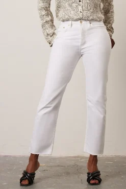 Reiko Milo White High Waisted Jeans* Denim|Skirts & Trousers