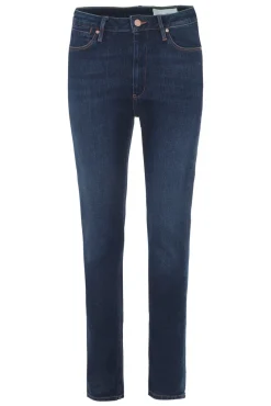Reiko Nate Dark Blue High Waist Skinny Jeans* Skirts & Trousers