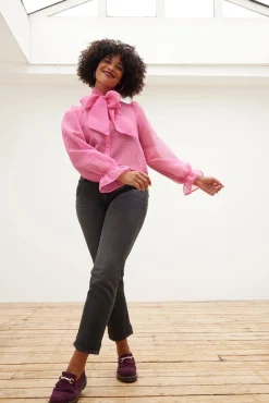 Reiko Nina Black Wash Boyfriend Jeans* Denim|Skirts & Trousers