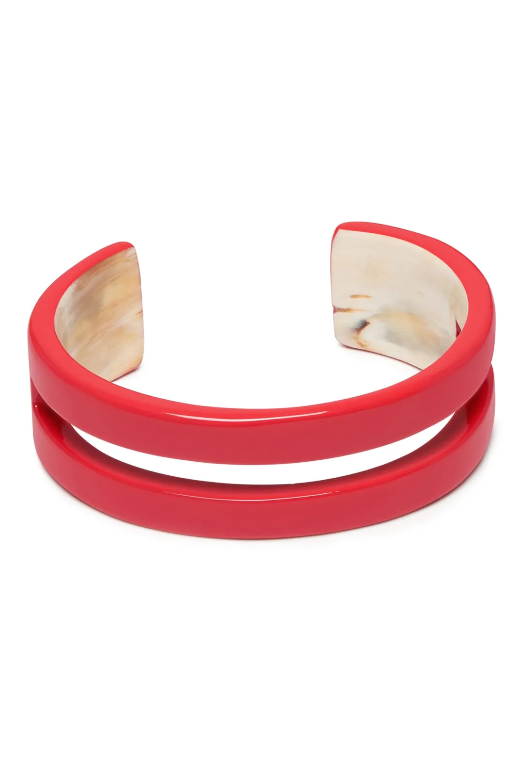Branch Jewellery Rose Red Horn Cut Out Cuff Bracelet* Bracelets & Cuffs