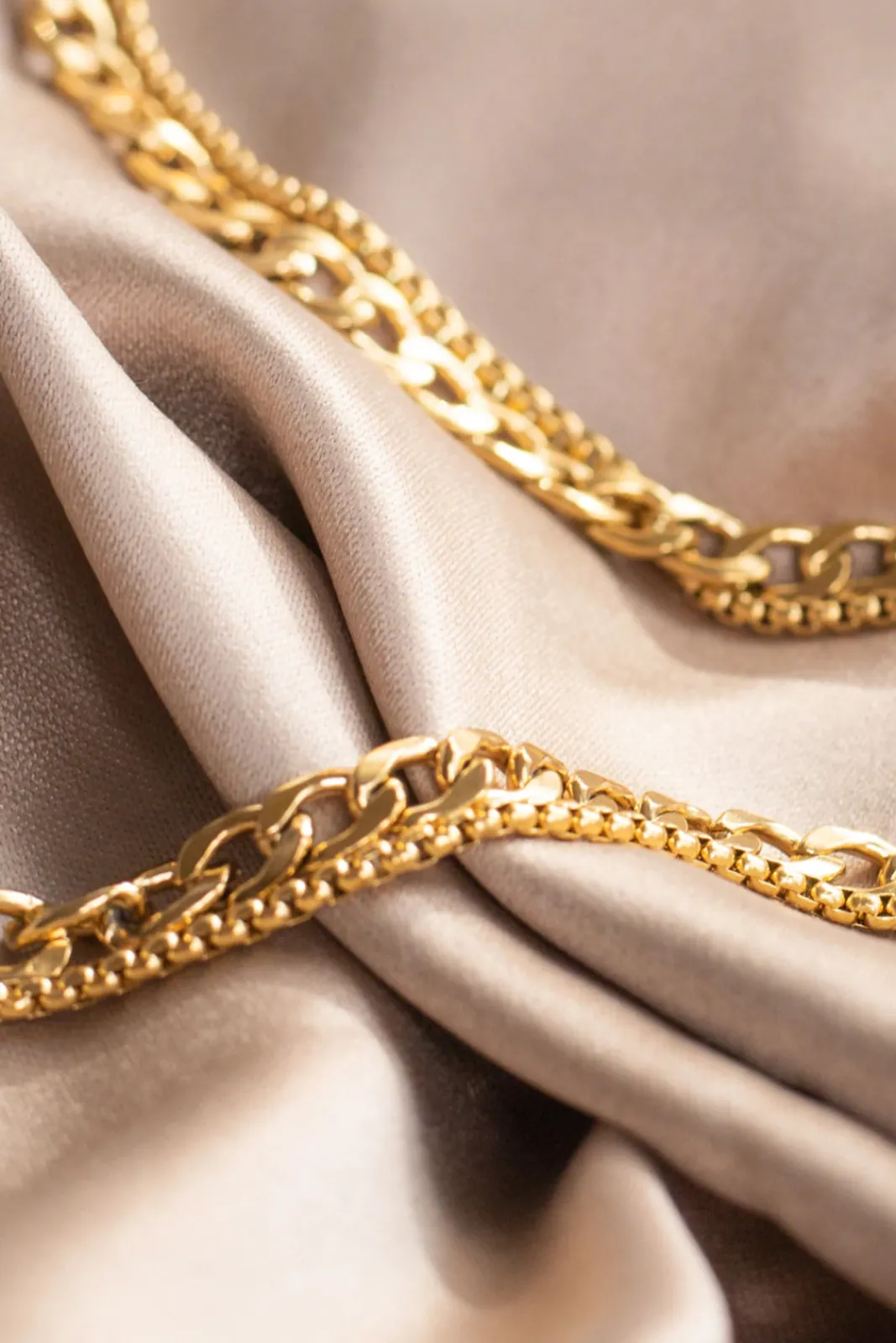 Sunny Cords Samantha Double Gold Sunglasses Chain* Glasses Chains|Glasses Chains