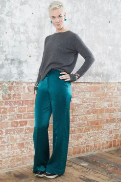 Scotch & Soda Emerald Metallic Trousers* Skirts & Trousers