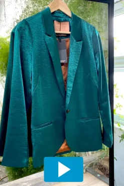 Scotch & Soda Emerald Single Breasted Metallic Blazer* Jackets & Blazers|Tailoring
