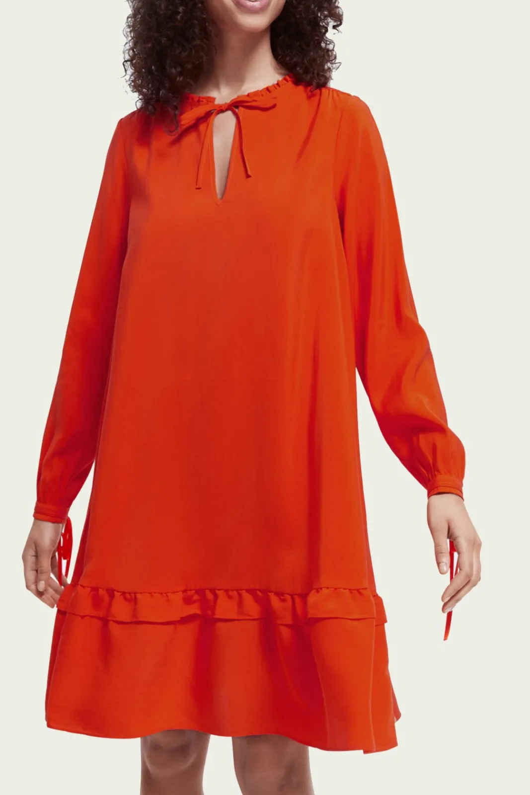 Scotch & Soda Short Straight Red Dress* Dresses & Jumpsuits