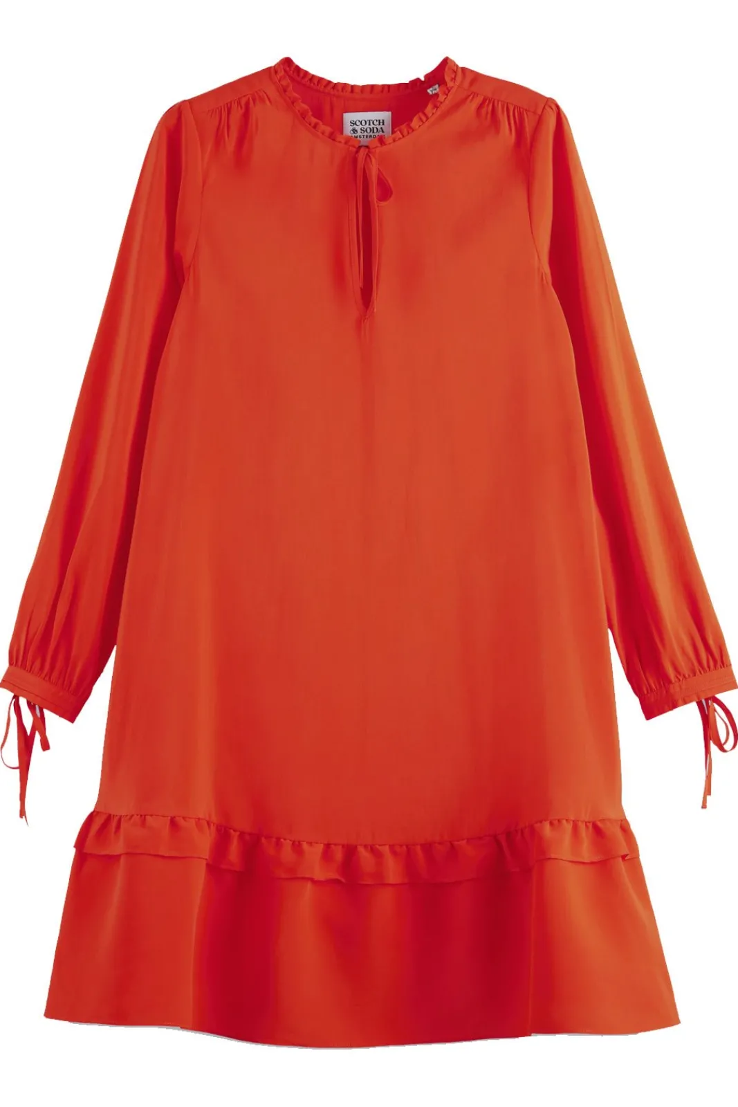 Scotch & Soda Short Straight Red Dress* Dresses & Jumpsuits