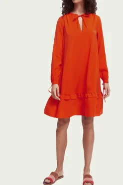 Scotch & Soda Short Straight Red Dress* Dresses & Jumpsuits