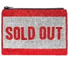 I KNOW THE QUEEN Sold Out Glitter Clutch Bag* Bags