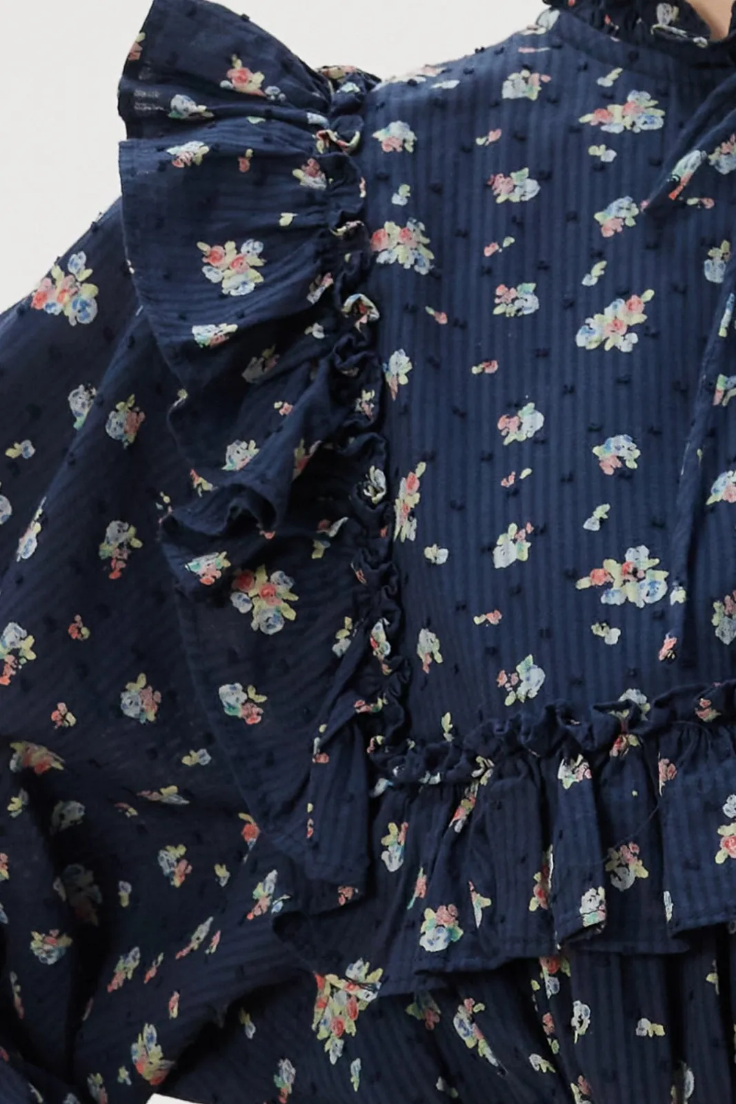 Stella Nova Barbara Dark Flowers Midi Dress* Dresses & Jumpsuits