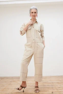 Stella Nova Charita Sand Jumpsuit* Dresses & Jumpsuits