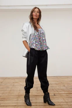 Stella Nova Katja Smart Black Trousers* Skirts & Trousers