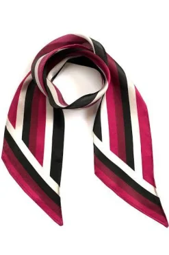 Ingmarson Strike Out Ageism Charity Magenta Henley Scarf* Scarves & Shawls