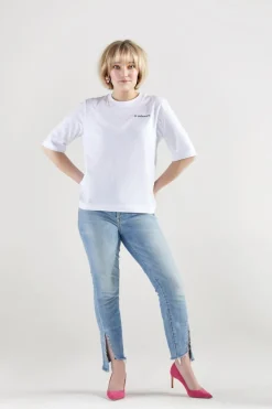 The Bias Cut Strike Out Ageism Charity White T-Shirt (3 Slogan Options)* T-Shirts & Tops