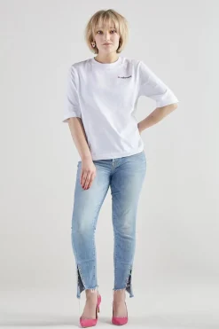 The Bias Cut Strike Out Ageism Charity White T-Shirt (3 Slogan Options)* T-Shirts & Tops