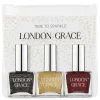 London Grace Time To Sparkle Glitter Nail Polish Trio* Nail Polish