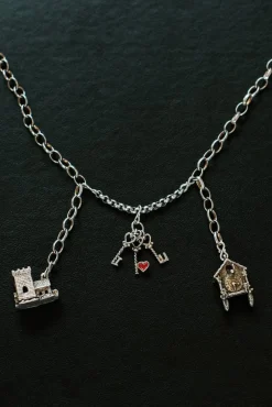 Hooked Time To Tell You Sterling Silver One-Of-A-Kind Necklace* Necklaces