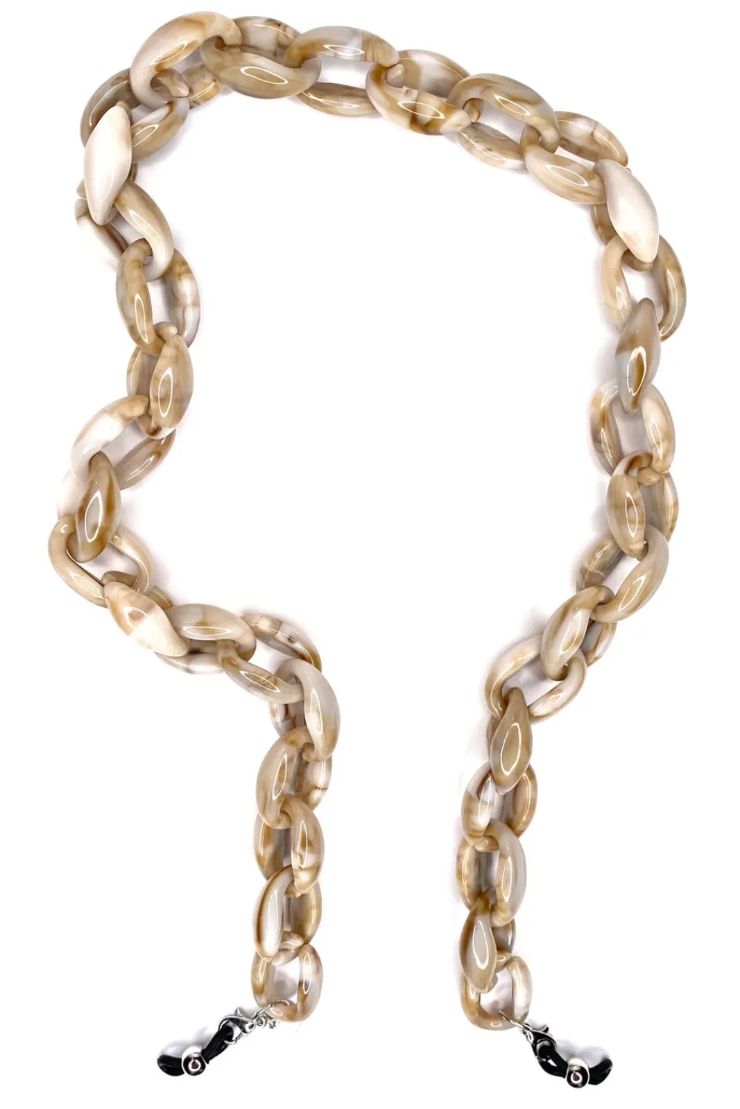 Coti Vision Whitby Light Brown Marble Glasses Chain* Glasses Chains|Glasses Chains