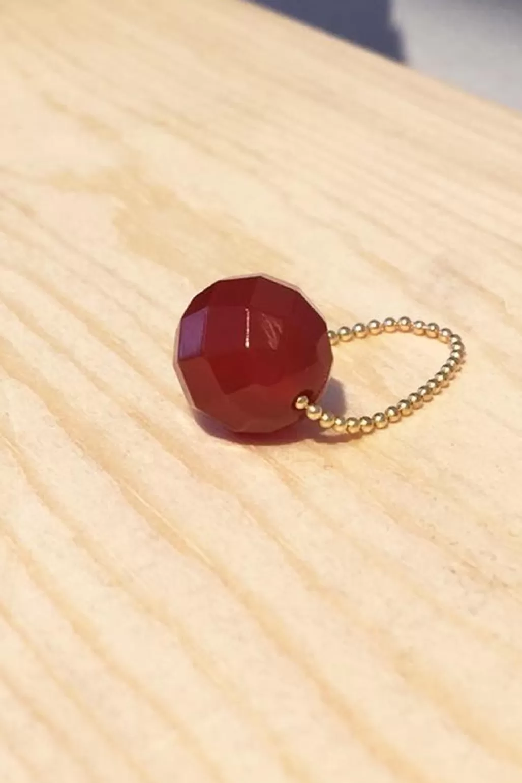 Gem & Tonic Gembud Light Semi Precious Stone 9kt Gold Ring (6 Styles Available)